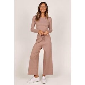 Petal & Pup Ayers Long Sleeve Set - Mocha S/M